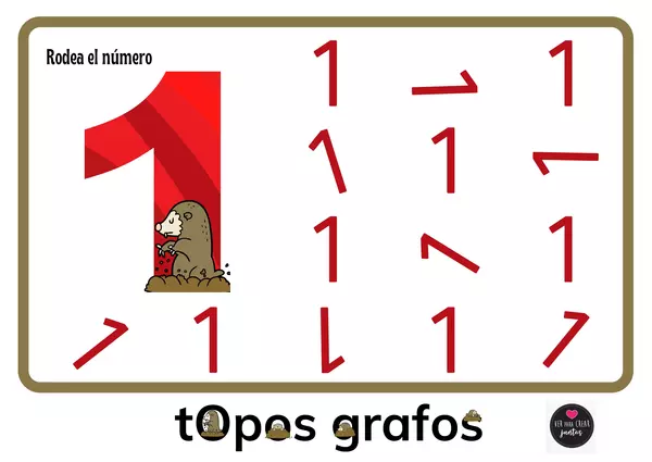 TOPOS GRAFOS DEL 1 AL 9. RODEAR GRAFOS