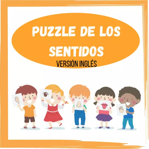 Puzzle de los sentidos (Versión en inglés).