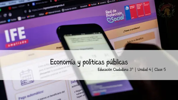 Economía y políticas públicas | Unidad 4 | Educación Ciudadana | Tercero Medio