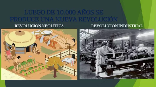PRESENTACION REVOLUCION INDUSTRIAL, PRIMERO MEDIO, HISTORIA, UNIDAD 2