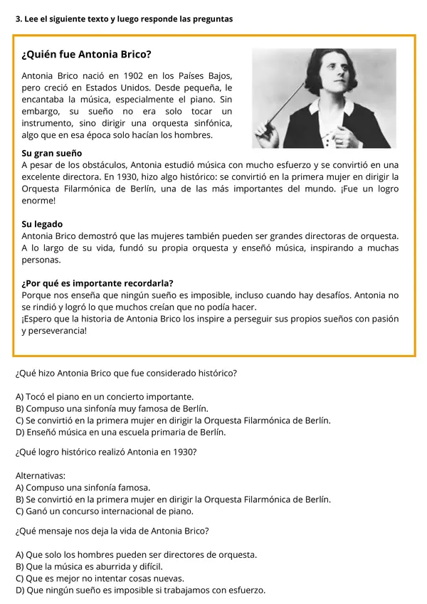 Música: Orquesta Sinfónica