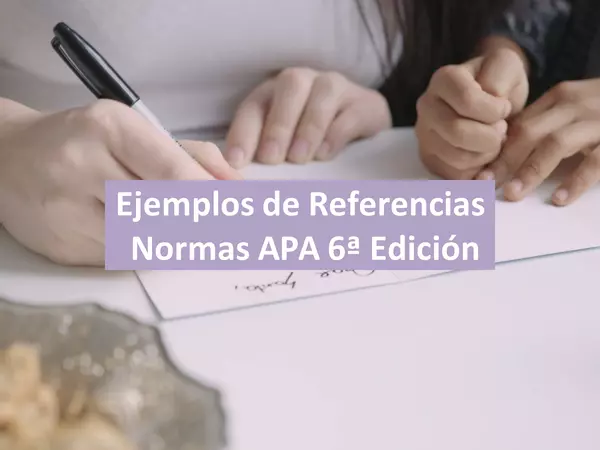 Normas APA 6TA Edición