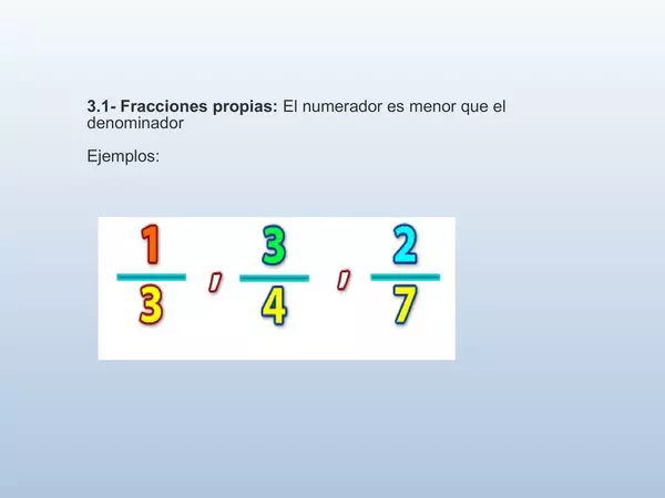 Presentacion Fracciones y Numeros Mixtos Tercero Basico