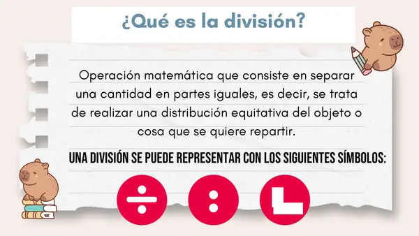 PROCEDIMIENTO DE LA DIVISIÓN PASO A PASO