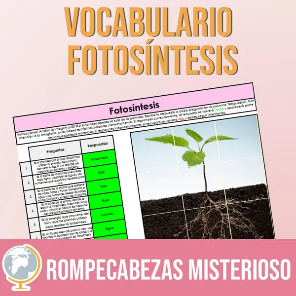 Fotosíntesis rompecabezas misterioso 