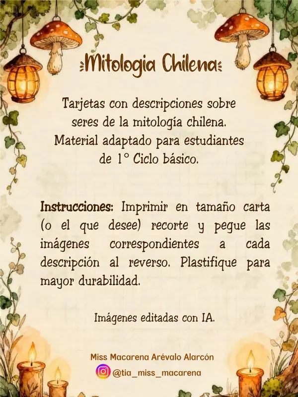 Seres Mitológicos chilenos