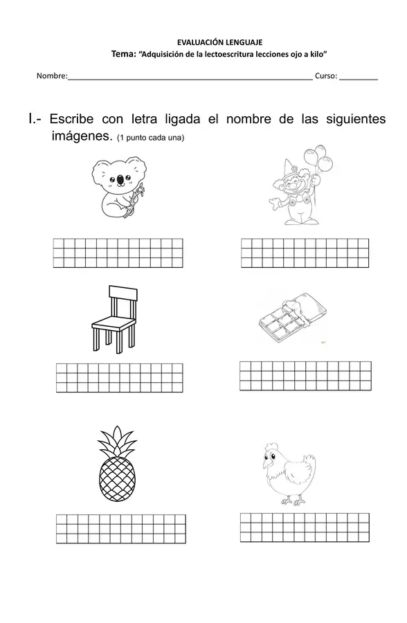 Prueba método Matte. Lecciones  Ojo a kilo 