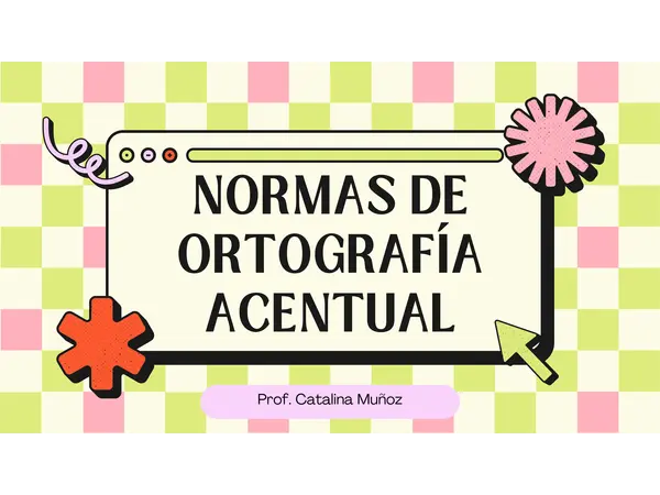 Normas de ortografía acentual