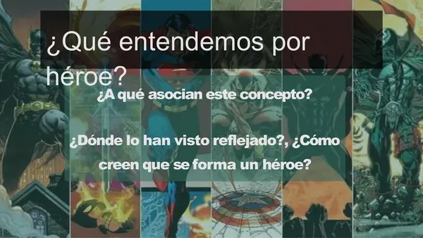El héroe en la narrativa: El viaje del héroe de Joseph Campbell (PPT editable)