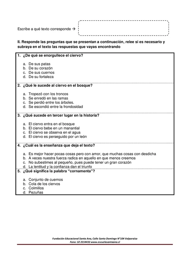 Guía 2 refuerzo comprensión lectora