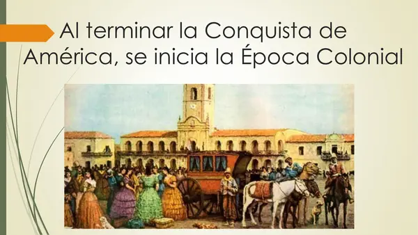 El gobierno de las colonias y las instituciones administrativas - 8vo básico