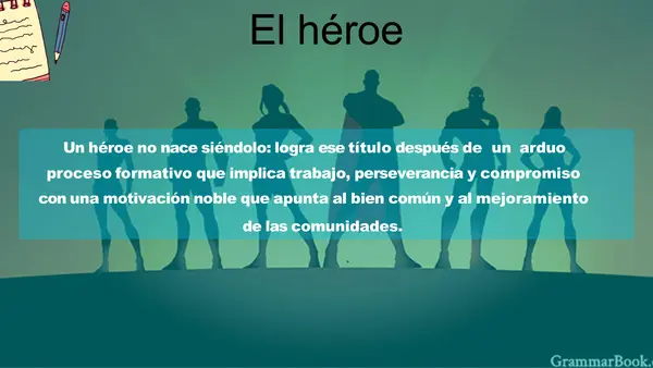 El héroe en la narrativa: El viaje del héroe de Joseph Campbell (PPT editable)