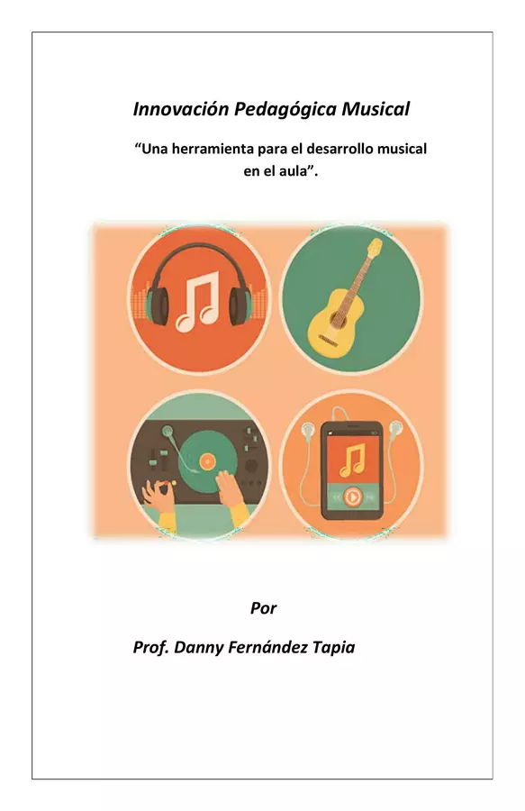 Libro innovación pedagógica musical