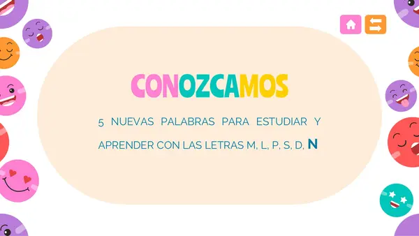CONCIENCIA FONOLÓGICA LETRA N