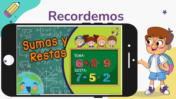 SUMAS Y RESTAS SIMPLES HASTA 40 