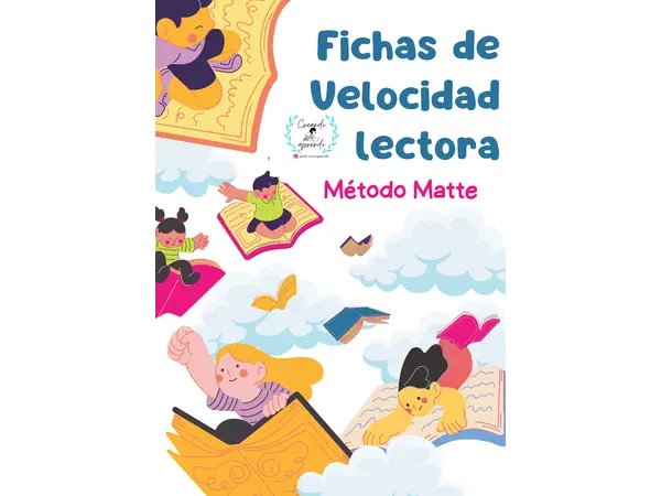 Fichas de Velocidad Lectora (Método Matte)