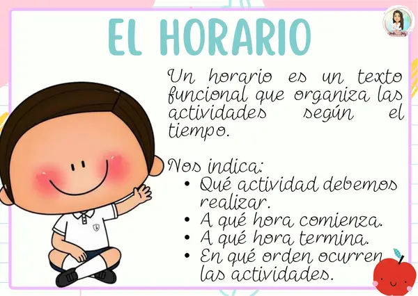 El horario