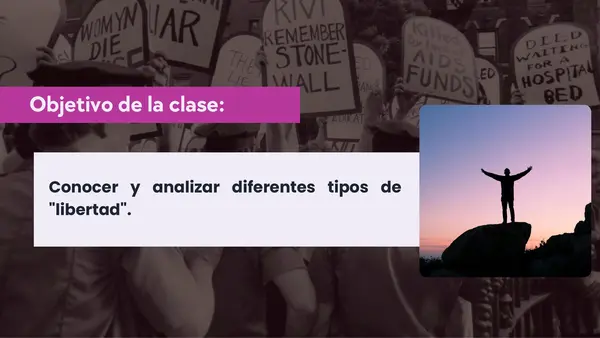 TIPOS DE LIBERTAD (UNIDAD 1)