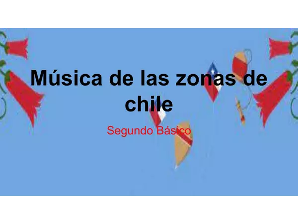Canciones zonas de Chile 