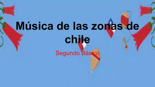 Canciones zonas de Chile 