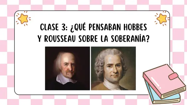 8° Rousseau y Hobbes 