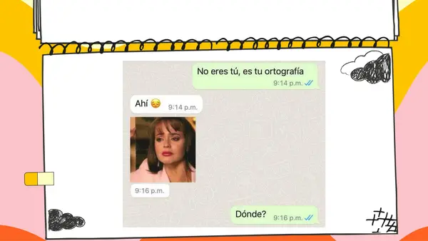 Diferencia de HAY-AHÍ-AY