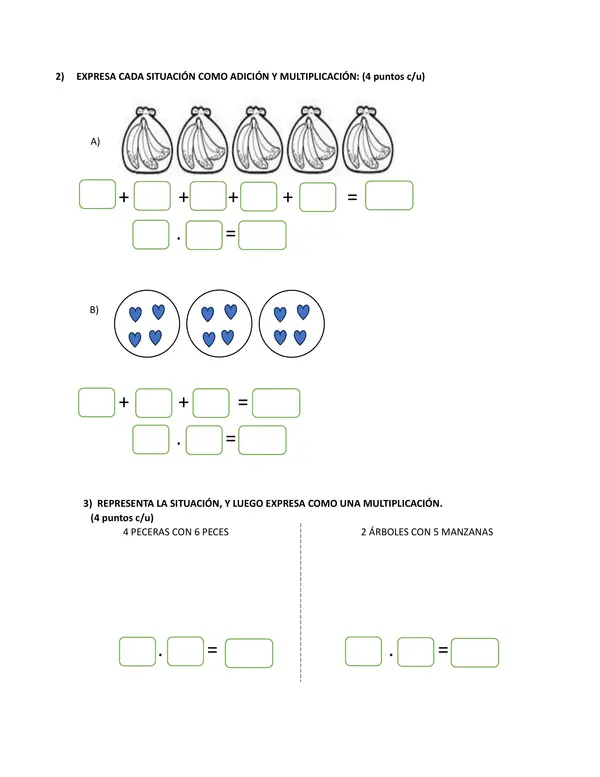 Multiplicación segundo básico
