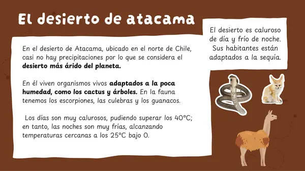 Ecosistemas de Chile Flora y Fauna