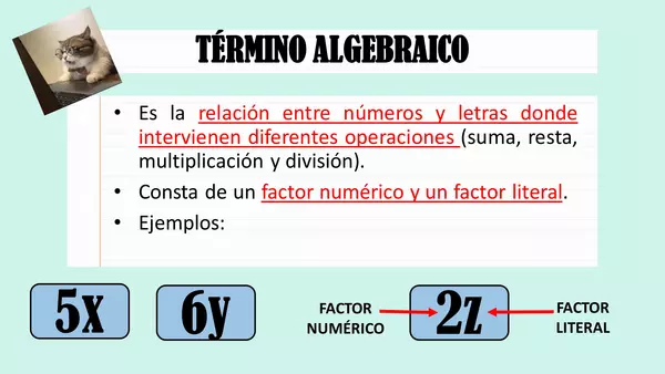 "Repaso álgebra"