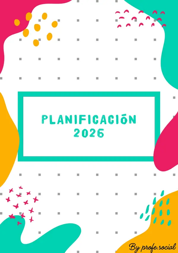 📘 Planner Docente 2026 – Recurso Exclusivo de profe.social