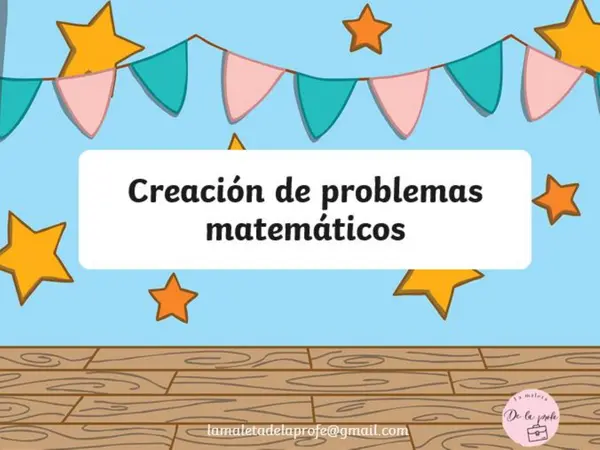Creación de problemas matemáticos