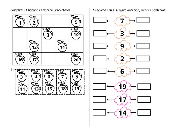 Unidad 1 matemática 1º básico.