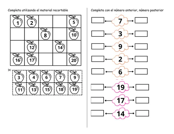 Unidad 1 matemática 1º básico.