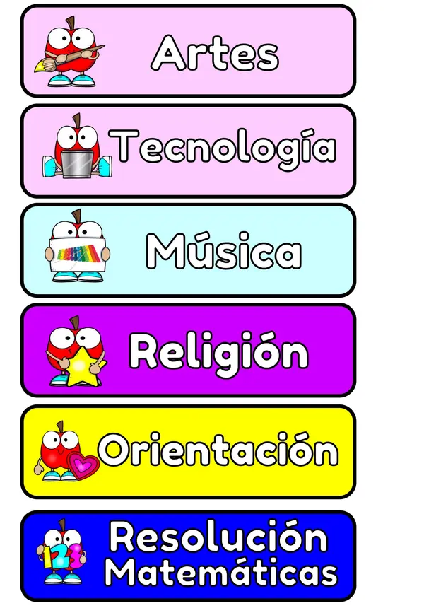 Rutina diaria de Asignaturas