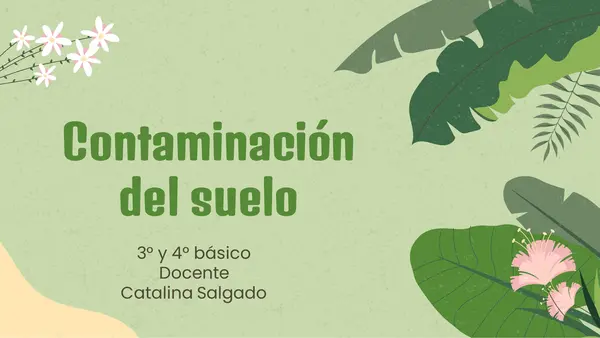 Contaminación del suelo