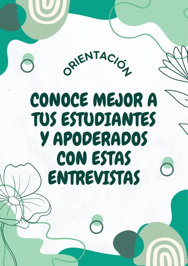 Entrevista para estudiantes y apoderados