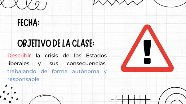 Unidad 1. Segundos Medios. Crisis del Estado Liberal