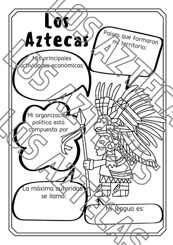 "Los aztecas"