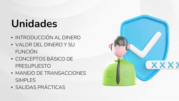 Manejo de dinero sesión 1