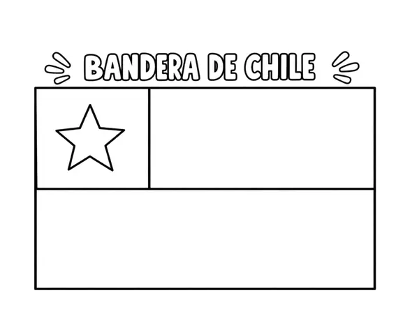 Bandera de Chile 