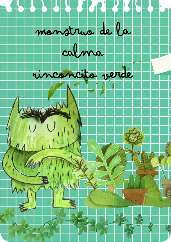 RINCON DE LA CALMA rincón monstruo verde y plantas