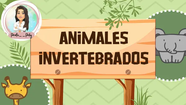 Animales invertebrados