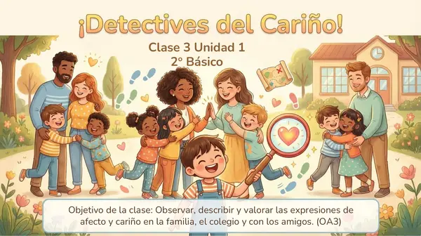 Clase 3 Unidad 1 "Muestras de cariño" 2° Básico - OA3 Orientación 