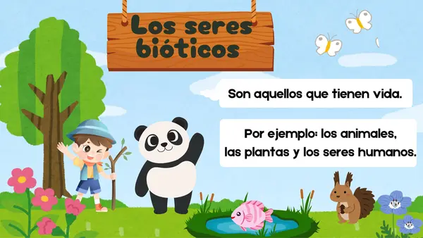 Seres Bióticos y Abióticos
