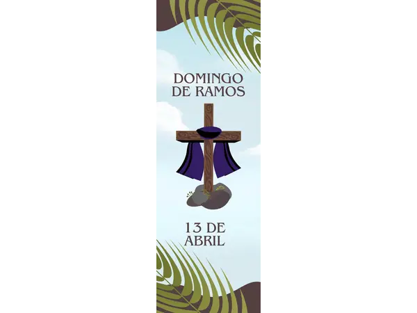 separador de libros semana santa