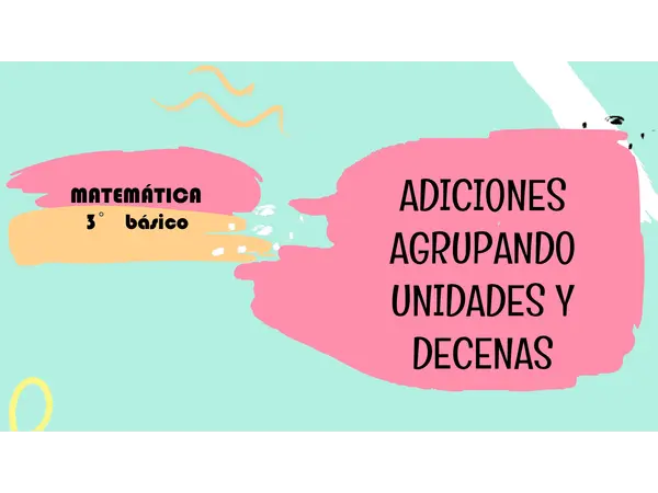 Adiciones agrupando unidades y decenas