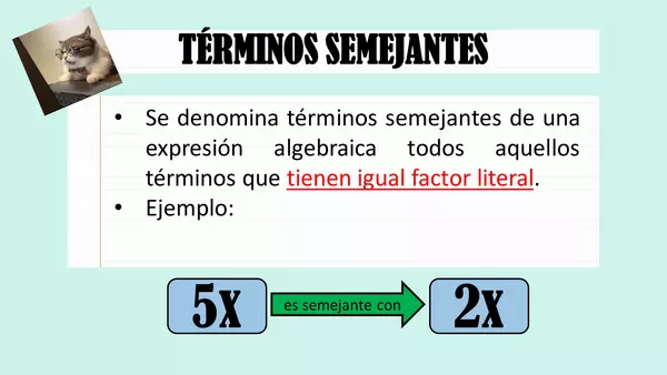 "Repaso álgebra"