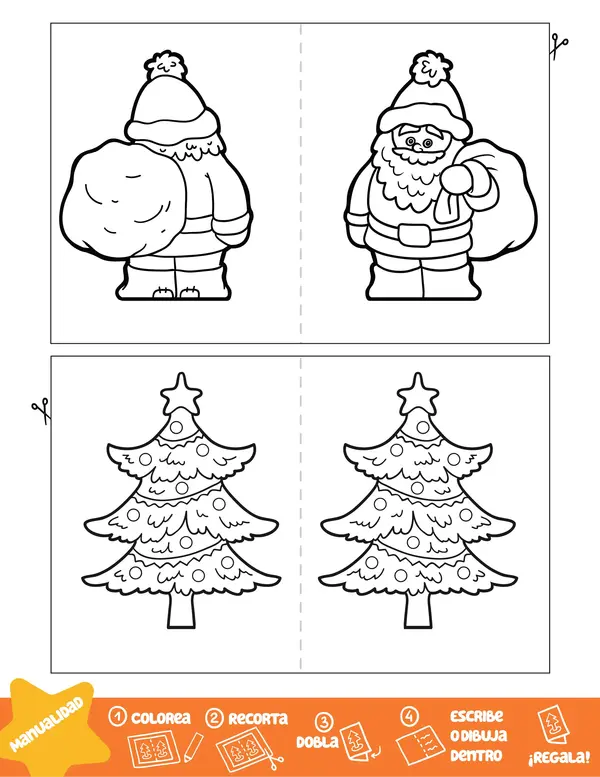 Tarjetas De Navidad Para Regalar - PDF Imprimible