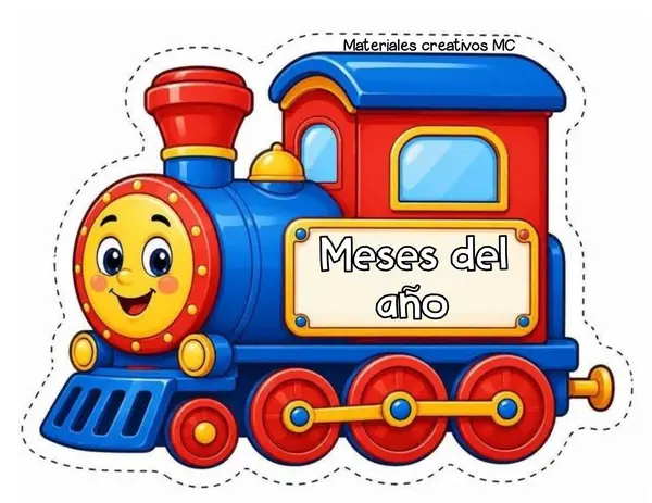 TREN DE LOS MESES DEL AÑO