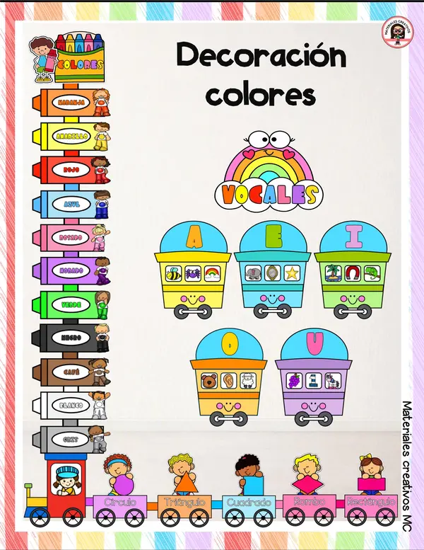 DECORACIÓN DE COLORES